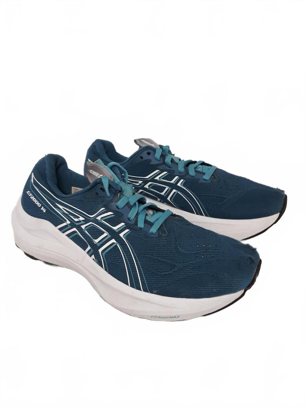 Asics GT-2000 12 Women 8 B Width Grey Teal 1012B543